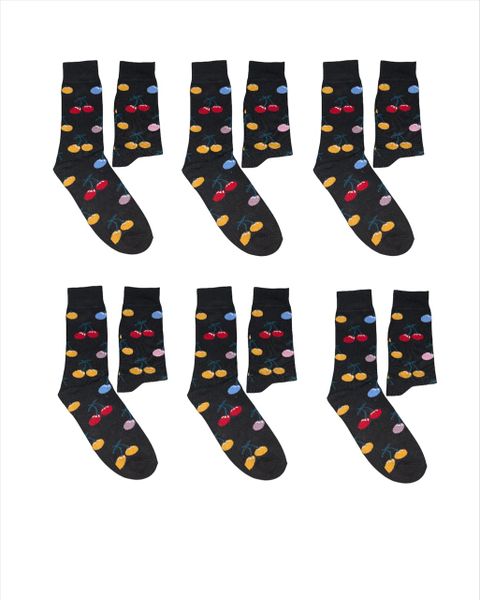 SAP Men's Fashionable Socks 007 Pack Of 6