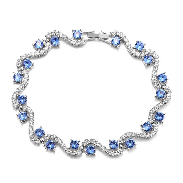 Crystalize Emily Tennis Bracelet with Swarovski Crystals