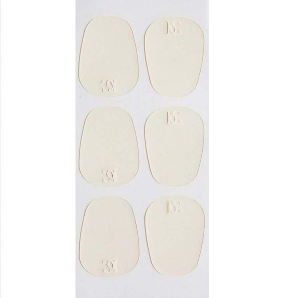 BG Mouthpiece Cushions Transparent 0.4mm- Pack of 6