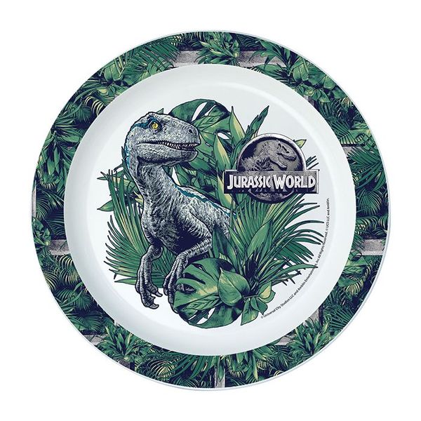 Jurassic World Franchise Kids Micro Plate