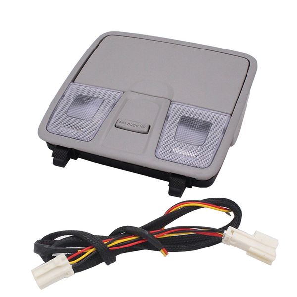Car OverHead Light Console Reading Light Assy Grey