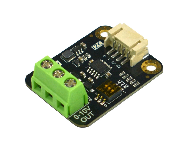 DFRobot (DFR0971) DAC Module, Gravity, 2-Channel, I2C, 0V to 10V