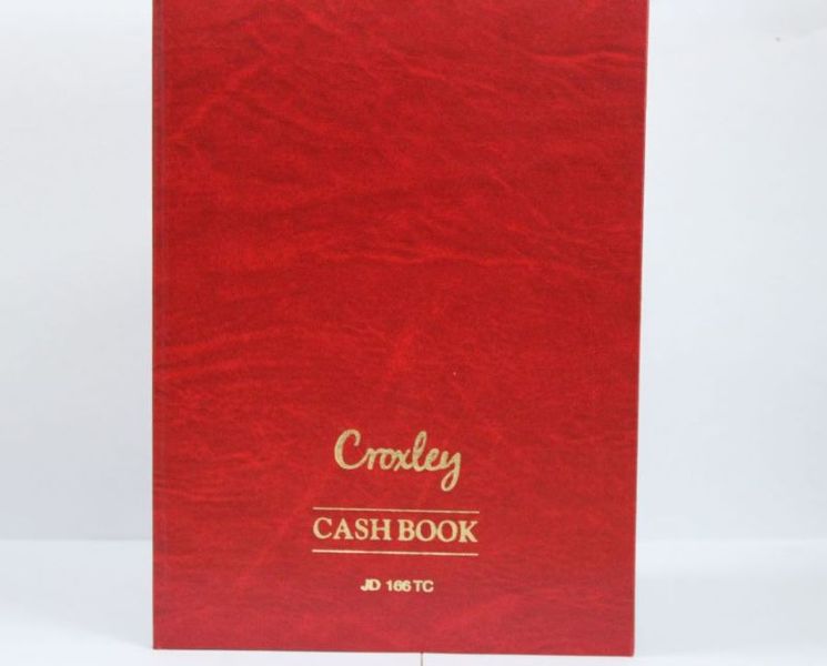 Croxley Account Book Treble Cash Folioed - JD166 (2 Pack)
