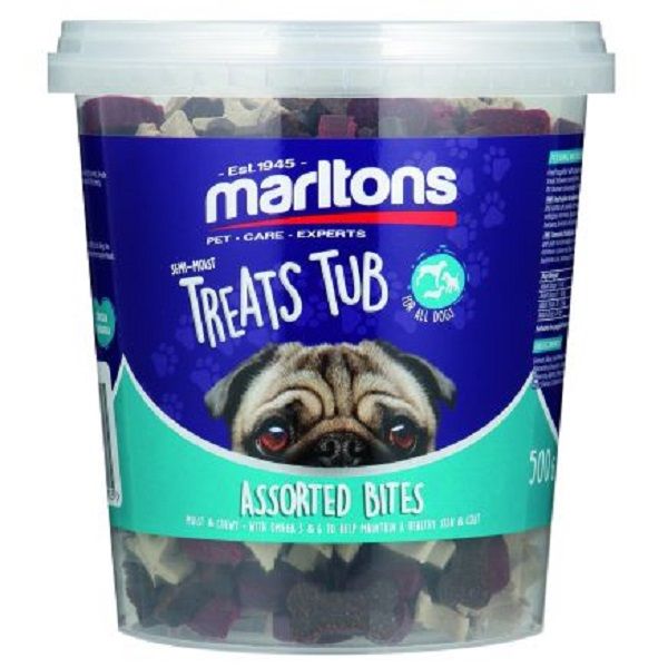 Marltons Semi Moist Dog Treats - Assorted Bites