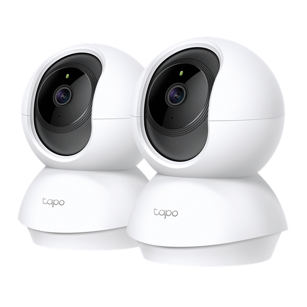 TP-Link Tapo C200P2 Pan/Tilt Home Security Wi-Fi Camera (2-pack)