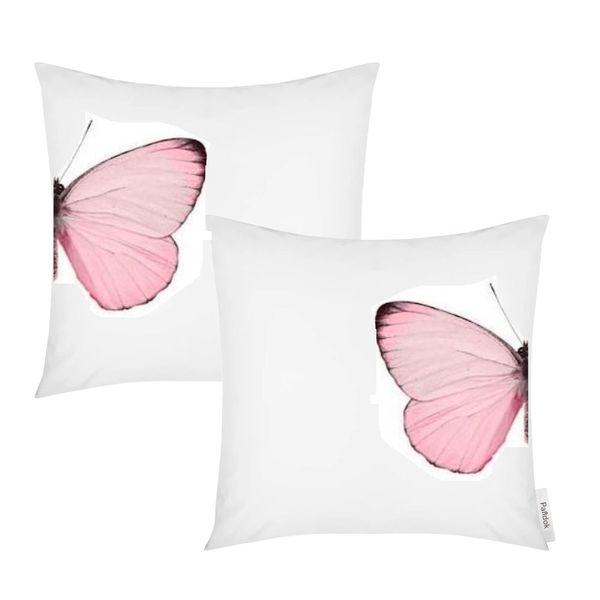 Pandok - Scatter Cushion Cover Set – Pink Butterfly