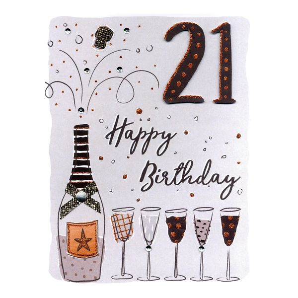 Giant Greeting Card - 21st Birthday