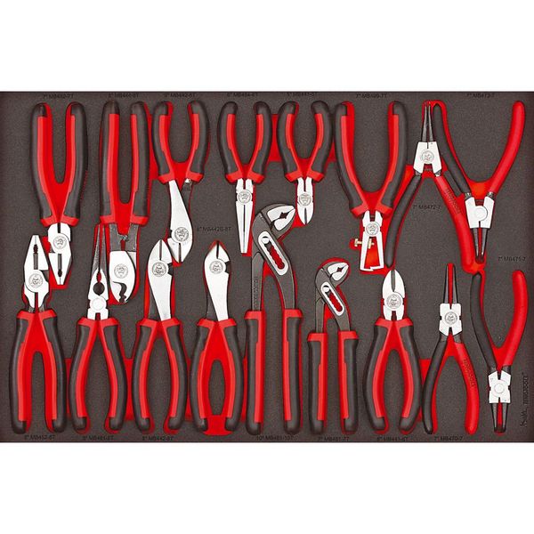 TengTools - 17PC Mega Bite Plier Set - TTEMB17