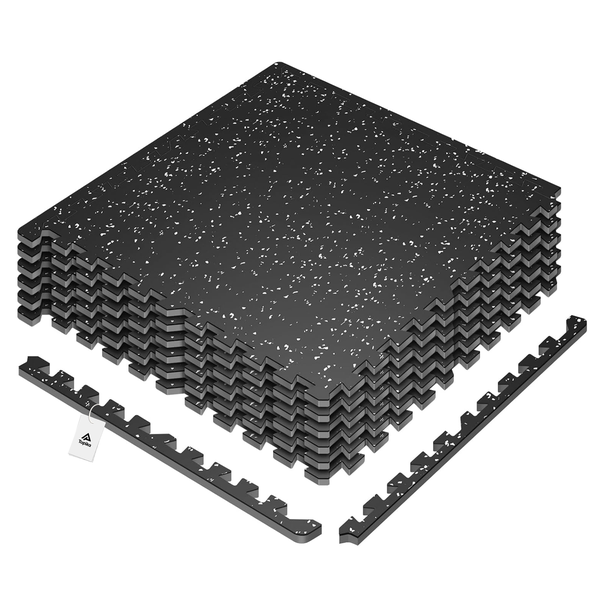 Topika - Interlocking Foam Floor Mats, EVA Rubber Mat Weight Mats, 6/12 Pcs