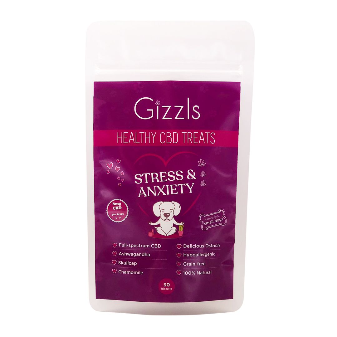 Gizzls Stress and Anxiety CBD Treats for Small Dogs Shop Today. Get