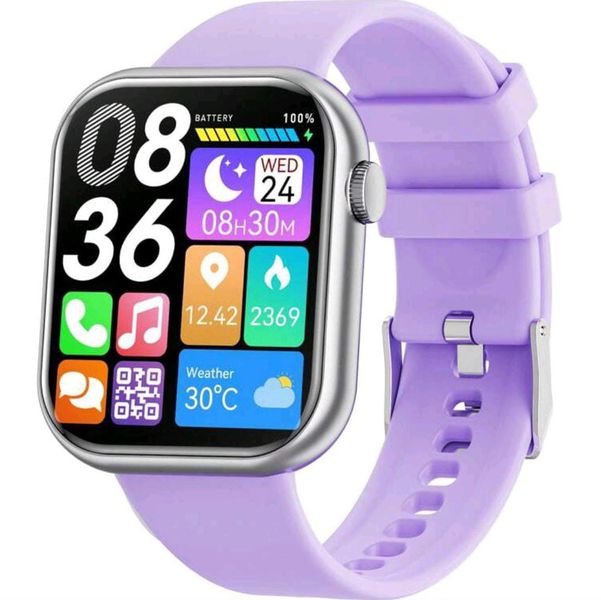 Large Smart Watch for Women-Purple