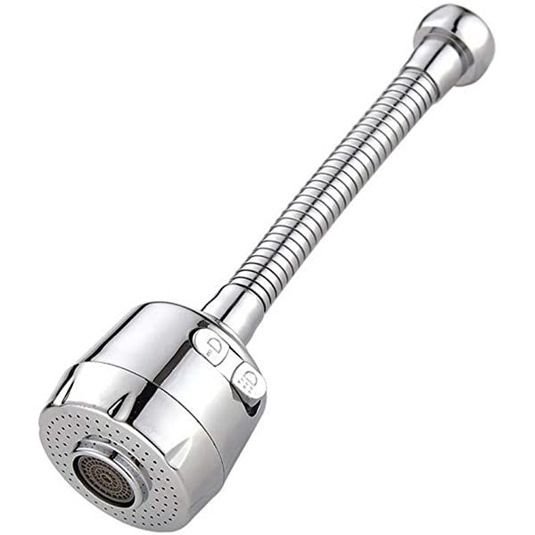 Flexible Faucet Sprayer 360 Degree Double Mode Water Saving Aerator
