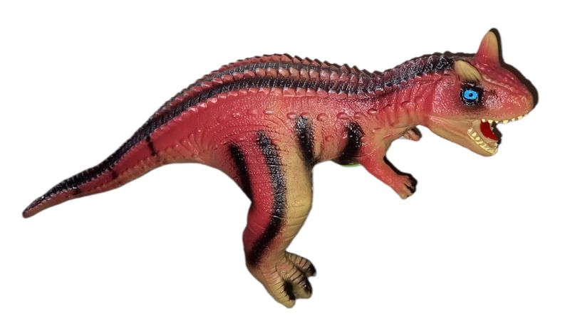 Soft Rubber Dinosaur Toy With Realistic Roar – Horned Dinosaur