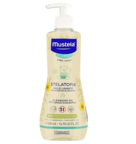 Mustela Stelatopia Cleansing Oil 500ml x 2