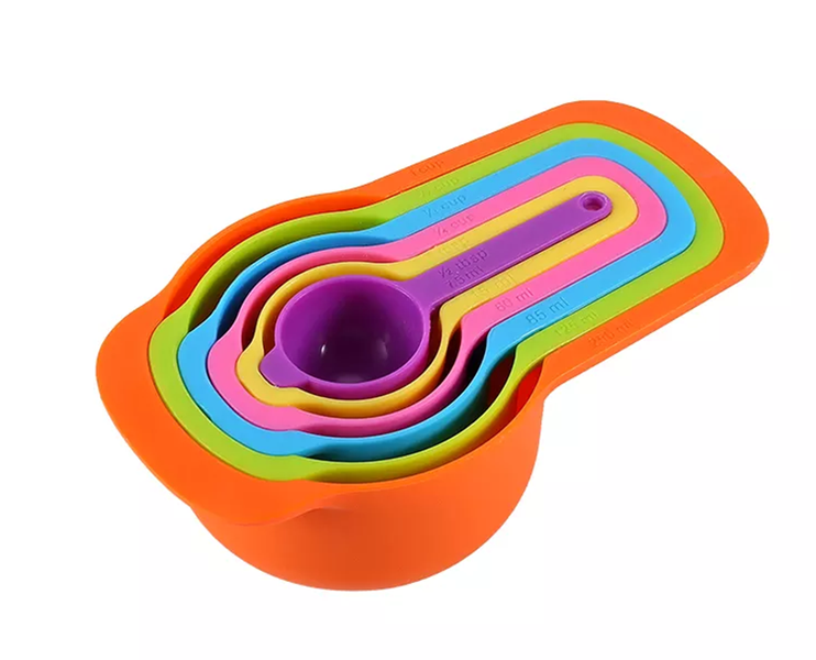 Measuring Spoon Multi-Color 6 Piece