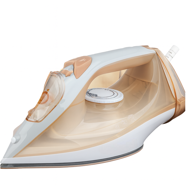 2000W Steam Iron - Ceramic Plate, Auto Off, Vertical Steam