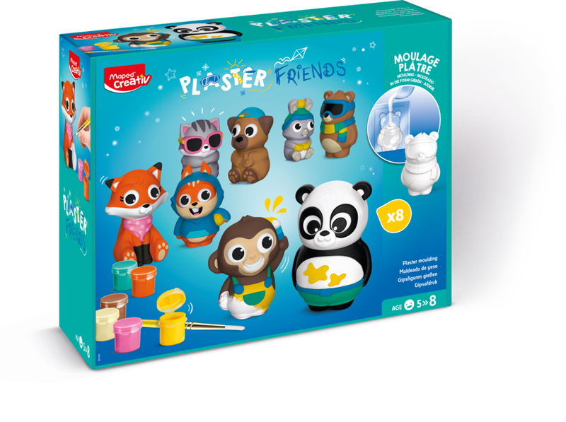 Maped Creative Plaster Friends - Maxi Set