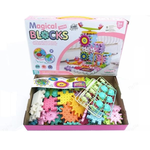 Magical Blocks Building toys for Kid with 83 Pieces