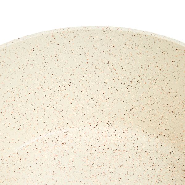 George &amp; Mason Non Stick Casserole with Lid Stone - 24cm (3.0L)
