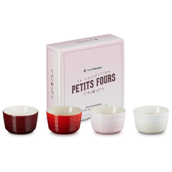 Le Creuset La Petits Collection Set of 4 Mini Ramekins