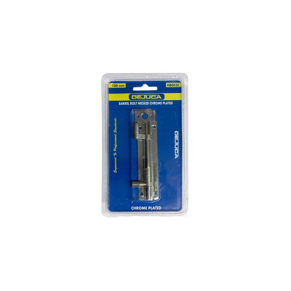 Dejuca - Barrel Bolt - Necked - Cp - 100mm - 1/Card - 3 Pack