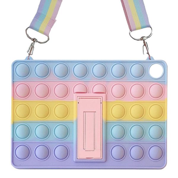 Kids Pop It Silicone Cover compatible with 8.7" Samsung Galaxy Tab A9 Lite