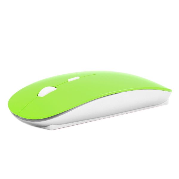 DW-Ultra Slim Wireless Mouse 2.4GHz Nano Receiver - Green