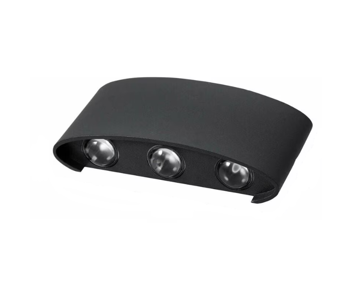 Contemporary Outdoor Wall Lamp, Aluminium, High-Efficiency Lighting
