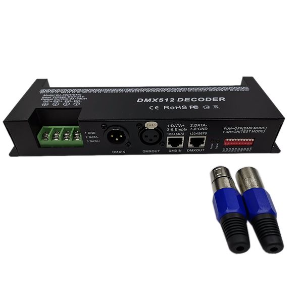 30 Channel Rgb Dmx512 Decoder Led Strip Controller 60A Dmx Dimmer