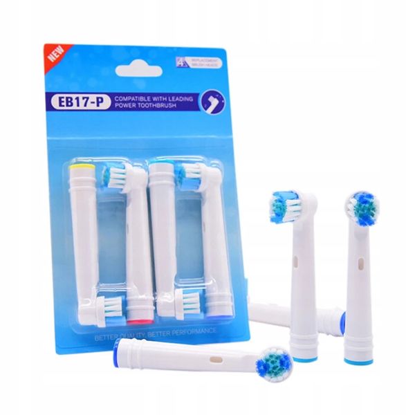 8 Heads - Compatible with Oral-B Electric Toothbrush Heads Value Bundle