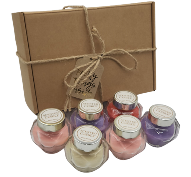 Diamond Scented Candle Gift Box