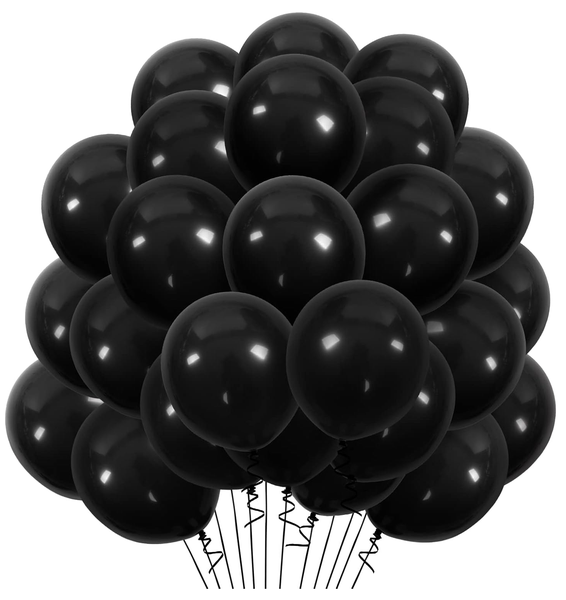 100 Pack 12 inch Matte Balloons Latex Party