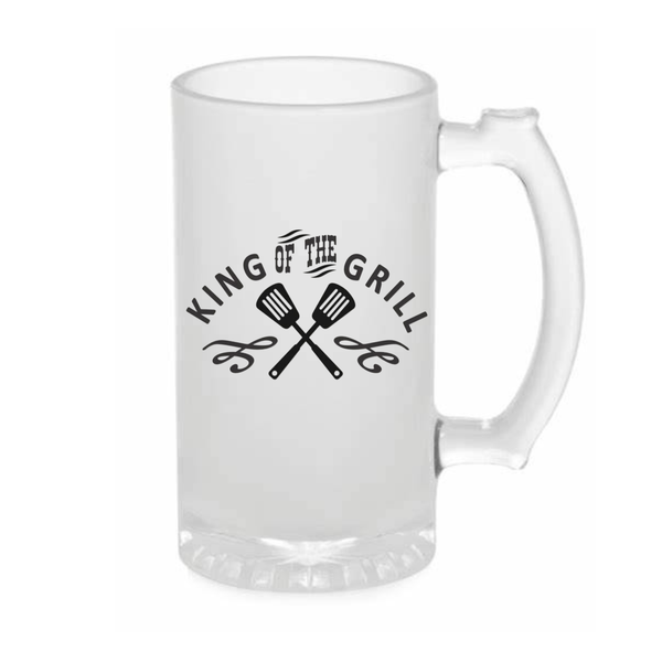 King of the grill - Frosted Beer Mug