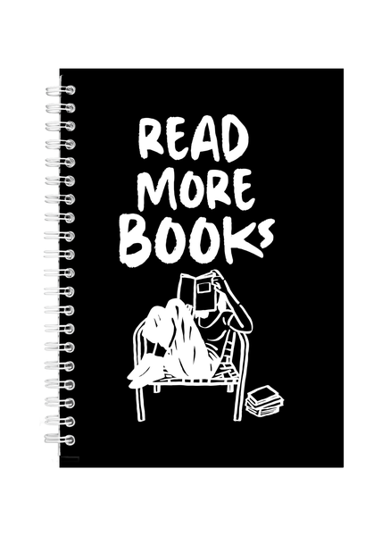 Read More Books Ideal Fiction Book Reader Gift Writing Books A5 Notepad 402