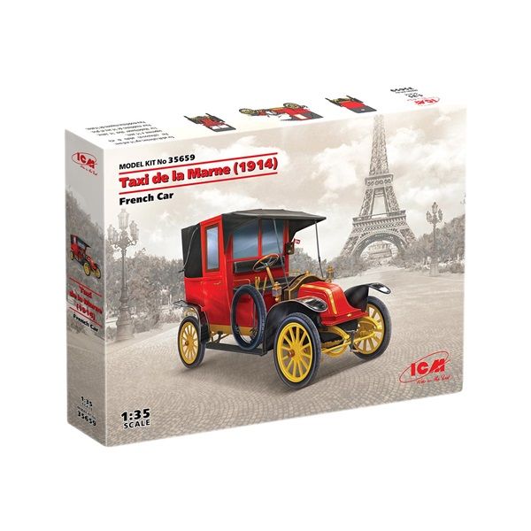 ICM35659 1/35 Taxi De La Marne 1914 Plastic Kit