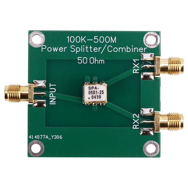 50 Ohm 100K-500MHz Power Divider Combiner/Splitter (Without Shell)