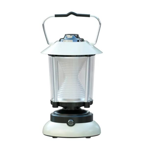 Waterproof Rechargeable Portable Retro LED Rotary Switch Camping Lantern