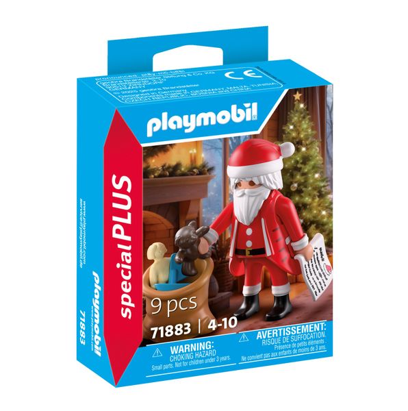 Playmobil Santa with Wishlist - 9 Pieces