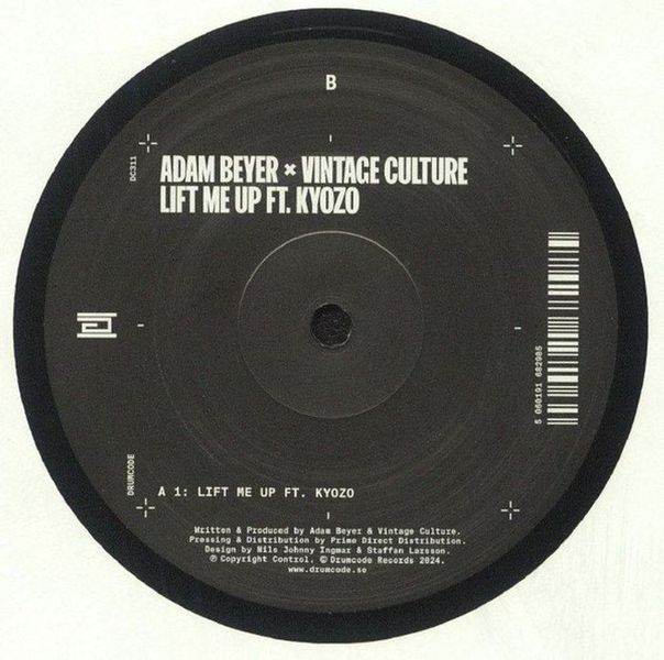 Adam Beyer x Vintage Culture ft. Kyozo - Lift Me Up (Single)