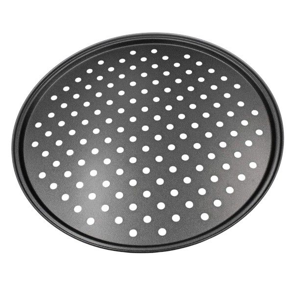 Pizza Pan Oven Baking Tray - Black