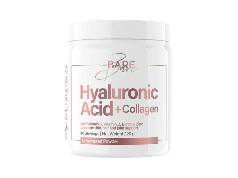 Bare Hyaluronic Acid + Collagen 220g