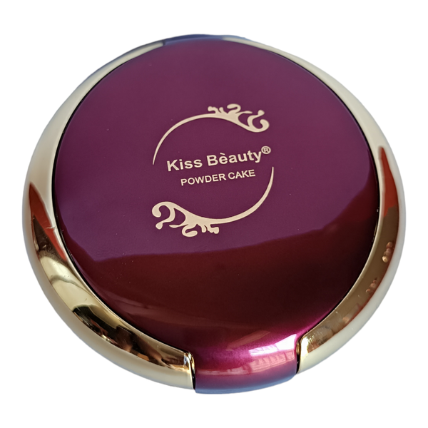Kiss Beauty Luxury Double Powder Double Mirror Powder Cake
