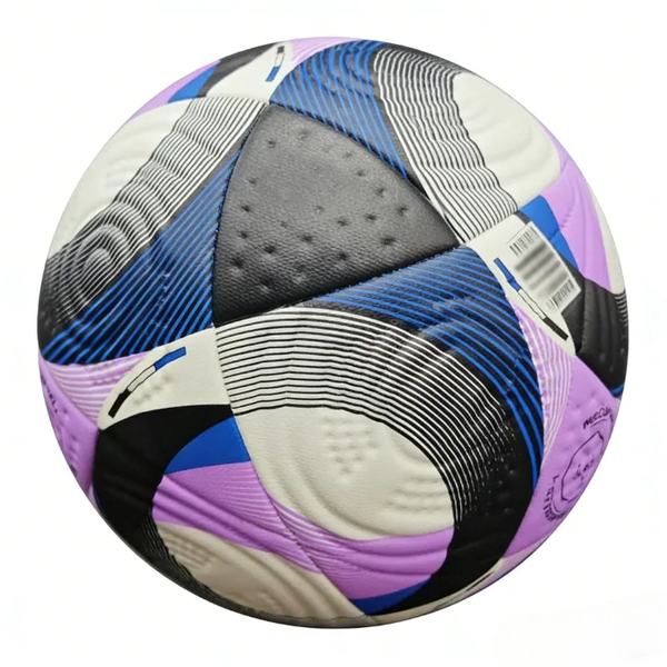 Premium 24-Panel Purple Football - Professional Match &amp; Training Ball