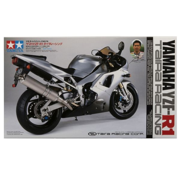 Tamiya 1/12 Yamaha YZF-R1 Taira Racing Motorcycle Plastic Model Kit