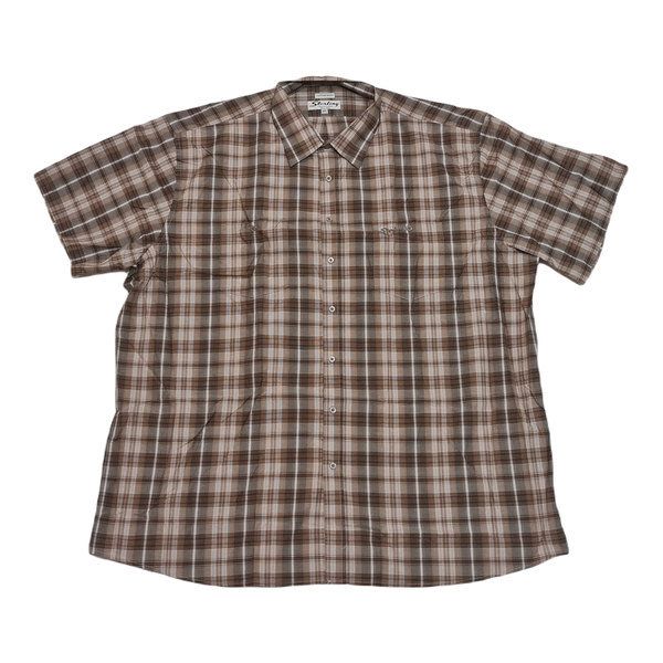 Sterling Check Shirt Brown/Beige image
