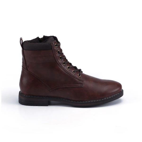 Blink Shane Men Brown Round Toe Lace-up Boot