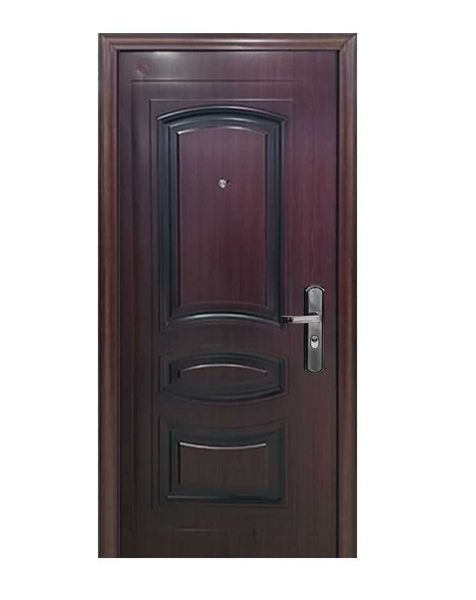 Steel Security Door - ZY6115 (12-point Safety System &amp; Peephole)