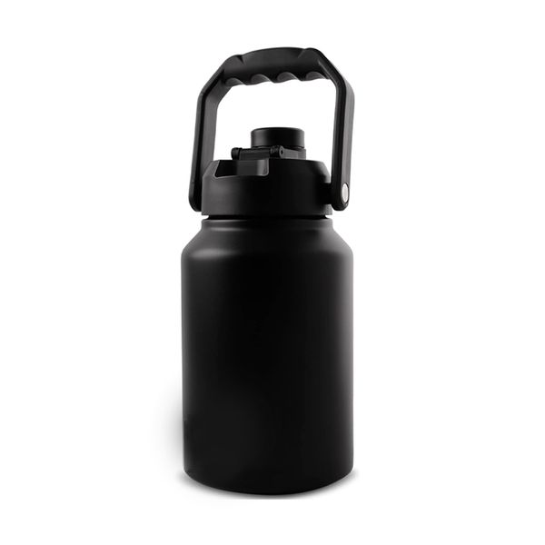 Large Hermetic Water Bottle With Double Wall Thermal Insulation,1.89/3.78L