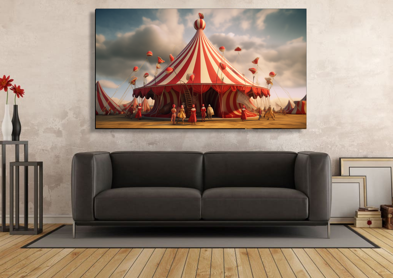 Canvas Wall Art -Circus of Illusions - IM0196