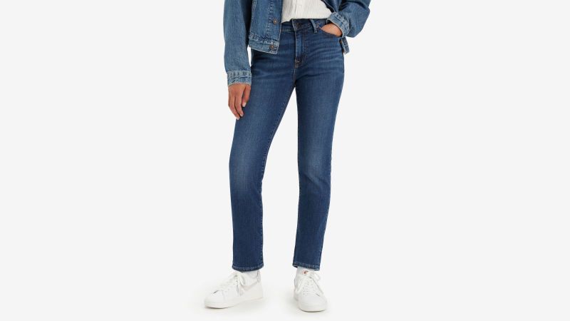 Levi's® Women's 712 Mid-Rise Slim Jeans - Dark Indigo Worn In